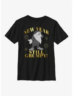 HER Disney Snow White And The Seven Dwarfs New Year Still Grumpy Youth T-Shirt