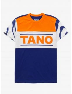 OURUNVRS Our Universe Star Wars Ahsoka Tano Color-Block T-Shirt Her Universe Exclusive