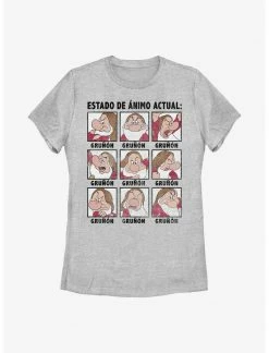 HER Disney Snow White And The Seven Dwarfs Spanish Grumpy Womens T-Shirt