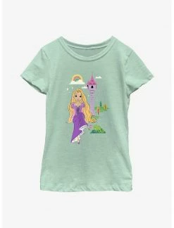 HER Disney Tangled Rapunzel Group Cartoon Youth Girls T-Shirt