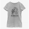 HER Disney Aladdin Rajah Fearless Youth Girls T-Shirt