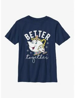Disney Beauty And The Beast Mrs. Potts & Chip Better Together Youth T-Shirt