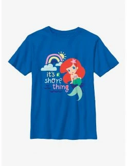 HER Disney The Little Mermaid Ariel It's A Shore Thing Cartoon Youth T-Shirt