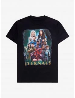 OURUNVRS Marvel Eternals Movie Poster T-Shirt