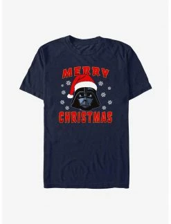 HER Star Wars Vader Merry Christmas T-Shirt