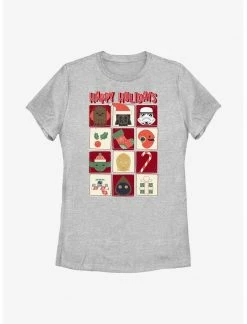 HER Star Wars Holiday Icons Womens T-Shirt