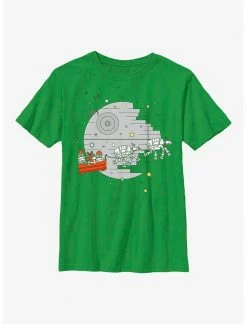 HER Star Wars Christmas Death Star Youth T-Shirt
