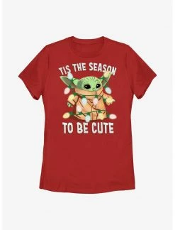HER Star Wars The Mandalorian Grogu To Be Cute Womens T-Shirt