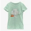 HER Star Wars Christmas Death Star Youth Girls T-Shirt