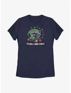 HER Star Wars The Mandalorian Santa's Helper Womens T-Shirt