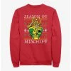 HER Marvel Loki Mischief Season Ugly Christmas T-Shirt