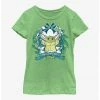 HER Star Wars The Mandalorian Snow Ho Ho Grogu Youth Girls T-Shirt