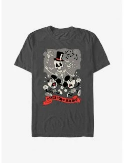 HER Disney Mickey Mouse A Skele-Ton Of Screams T-Shirt