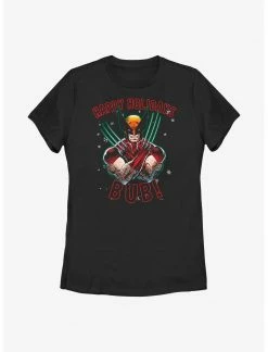 HER Marvel X-Men Wolverine Holidays Womens T-Shirt