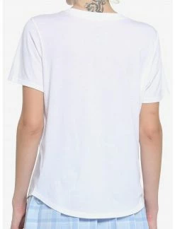 HUNIVERS Her Universe White Crewneck Favorite T-Shirt -HER SHOP unnamed file 121