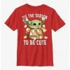 HER Star Wars The Mandalorian Grogu To Be Cute Youth T-Shirt