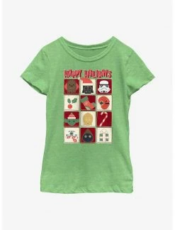 HER Star Wars Holiday Icons Youth Girls T-Shirt