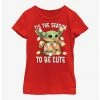HER Star Wars The Mandalorian Grogu To Be Cute Youth Girls T-Shirt