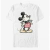 HER Disney Mickey Mouse Charcoal Sketch Mickey T-Shirt
