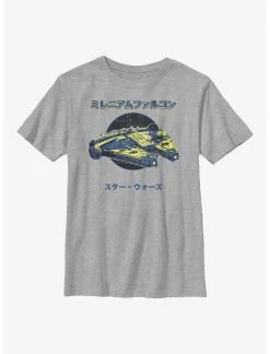 HER Star Wars Millennium Falcon In Japanese Youth T-Shirt