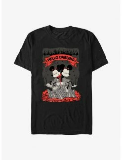 HER Disney Mickey Mouse Mickey And Minnie Devilish Hello Darling T-Shirt