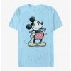 HER Disney Mickey Mouse Charcoal Sketch Mickey T-Shirt