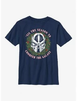 HER Marvel Thanos Tis The Season Girls Youth T-Shirt