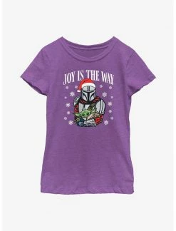 HER Star Wars The Mandalorian Joy Is The Way Youth Girls T-Shirt