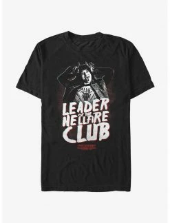 HER Stranger Things Day Eddie Munson Leader Of The Hellfire Club T-Shirt