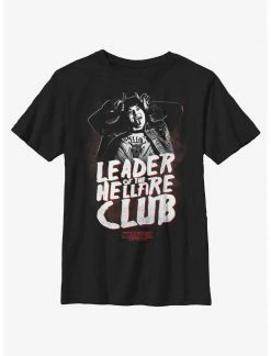 HER Stranger Things Day Eddie Munson Leader Of The Hellfire Club Youth T-Shirt