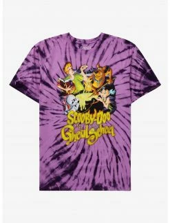 BIOWORLD Scooby-Doo And The Ghoul School Tie-Dye T-Shirt