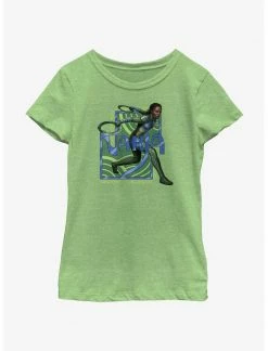 Marvel Black Panther: Wakanda Forever Nakia Badge Youth Girls T-Shirt