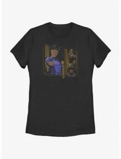 Marvel Black Panther: Wakanda Forever Character Panels Womens T-Shirt
