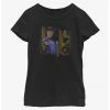 Marvel Black Panther: Wakanda Forever Character Panels Youth Girls T-Shirt