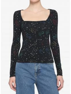 HUNIVERS Harry Potter Constellation Long-Sleeve Top