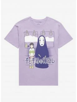 OURUNVRS Our Universe Studio Ghibli Spirited Away Chihiro & No-Face Train T-Shirt