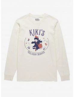 OURUNVRS Our Universe Studio Ghibli Kiki's Delivery Service Tonal Long-Sleeve T-Shirt