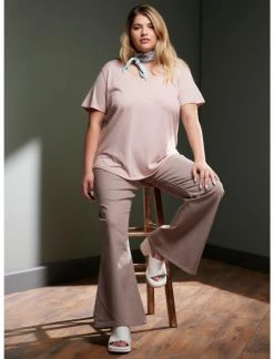 HUNIVERS Her Universe Dusty Pink Scoop Neck Favorite T-Shirt Plus Size -HER SHOP unnamed file 188