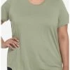 HUNIVERS Her Universe Olive Crewneck Favorite T-Shirt Plus Size