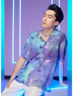 OURUNVRS Our Universe Star Wars Rebels Cloud Woven Button-Up