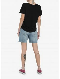 HUNIVERS Her Universe Black Scoop Neck Favorite T-Shirt -HER SHOP unnamed file 215