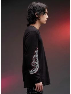 OURUNVRS House Of The Dragon Targaryen Sigil Long-Sleeve T-Shirt -HER SHOP unnamed file 236