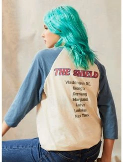 OURUNVRS Our Universe The Falcon And The Winter Soldier Captain America Raglan T-Shirt -HER SHOP unnamed file 245