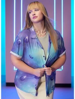 OURUNVRS Our Universe Star Wars Rebels Cloud Woven Button-Up -HER SHOP unnamed file 25