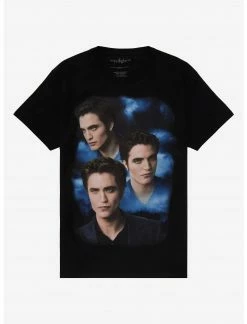 HUNIVERS Twilight Edward Collage Boyfriend Fit T-Shirt