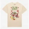 HUNIVERS Disney Mickey Mouse And Friends 'Tis The Season Boyfriend Fit T-Shirt