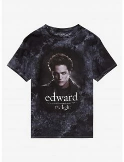 HUNIVERS Twilight Edward Grey Wash Boyfriend Fit T-Shirt