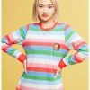 HUNIVERS Chucky Stripe Cosplay Long-Sleeve T-Shirt