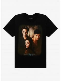 HUNIVERS Twilight Trio Forest Boyfriend Fit T-Shirt Plus Size