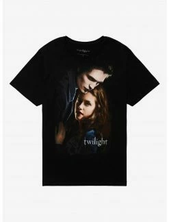 HUNIVERS Twilight Edward & Bella Poster Boyfriend Fit T-Shirt Plus Size